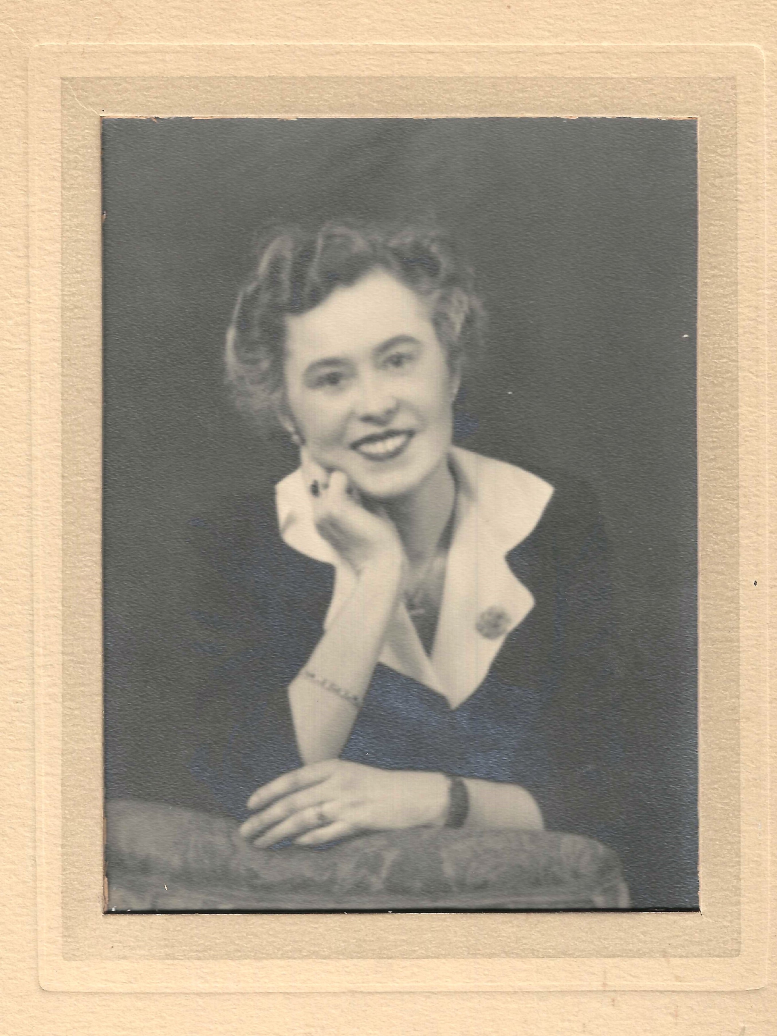 A photo of Laura McLeish from 1941